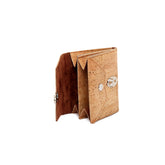 Vintage Coin Holder in Natural Cork